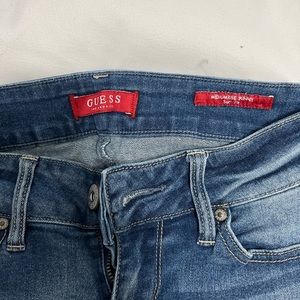 Guess low rise skinny jeans